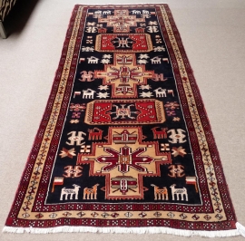 Hamadan Rug, 138 x 280 cm