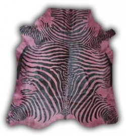 Imitatie zebrahuid pink