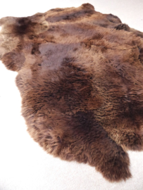 Brown Sheepskin Rug, +/- 150 x 200 cm (61)