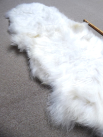 White Icelandic Sheepskin, Double (221)