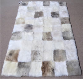 Mélange Shorn Sheepskin Rug, 120 x 180 cm