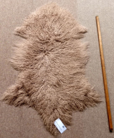 Beige Curly Mongolian Sheepskin (28)