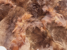 Brown Blizzard Sheepskin Rug, +/- 160 x 215 cm (32)