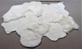White Blizzard Sheepskin Rug, +/- 190 x 240 cm (65)