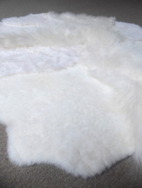 White Blizzard Sheepskin Rug, +/- 145 x 145 cm (14)