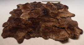 Brown Sheepskin Rug, +/- 200 x 250 cm (35)