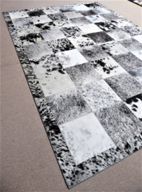 Gaucho, Peper-en-Zout Zwart-Wit, 200 x 290 cm