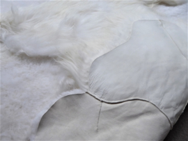 White Blizzard Sheepskin Rug, +/- 210 x 220 cm (31)