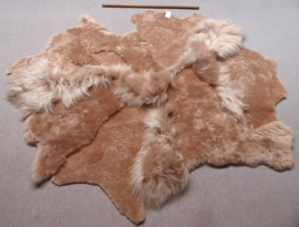 Tan Blizzard Sheepskin Rug, +/- 180 x 215 cm (91)