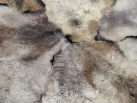 Mélange Shorn Sheepskin Rug, +/- 170 x 215 cm (94)