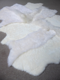 White Blizzard Sheepskin Rug, +/- 150 x 200 cm (253)