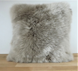 Platinum Sheepskin Cushion