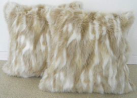 Faux Fur / Imitatie Bont Kussens