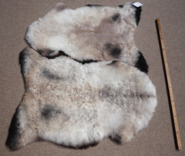 Mélange Shorn Sheepskin Rug, Double, +/- 95 x 110 cm (21)