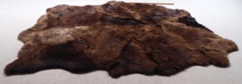 Brown Sheepskin Rug, +/- 200 x 250 cm (26)
