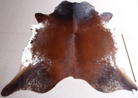 Brown-White Cowhide L (510)