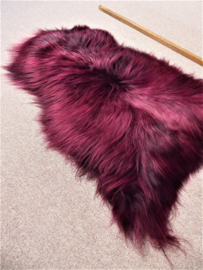 Burgundy Icelandic Sheepskin S (874)