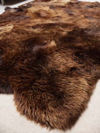 Brown Sheepskin Rug, +/- 200 x 300 cm (22)