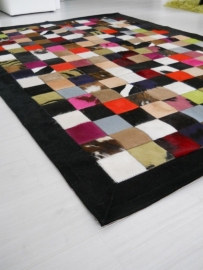 Multicolor  Squares with Border