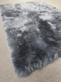 Grey Shorn Sheepskin Rug, 120 x 170 cm