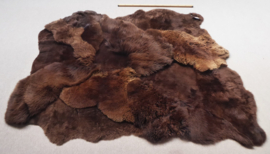 Bruin Schapenvacht Tapijt, +/- 165 x 210 cm (13)
