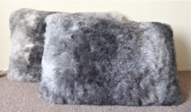 Grey Shorn Sheepskin Cushion (9)