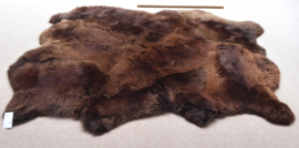 Brown Sheepskin Rug, +/- 150 x 200 cm (61)