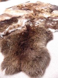 Brown Blizzard Sheepskin Rug, +/- 150 x 200 cm (129)