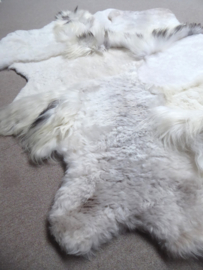 Mélange Blizzard Sheepskin Rug, +/- 140 x 190 cm (130)