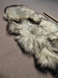 Grey Icelandic Sheepskin, Double (4851)