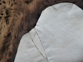 Rusty Brown Icelandic Sheepskin Rug, +/- 115 x 165 cm (30)