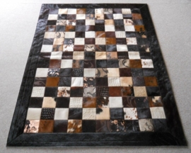 Multicolor Brown Mix with Brown Border