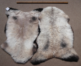 Mélange Shorn Sheepskin Rug, Double, +/- 95 x 110 cm (21)