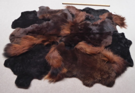 Brown Blizzard Sheepskin Rug, +/- 140 x 200 cm (51)