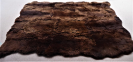 Brown Sheepskin Rug, +/- 220 x 300 cm (92)