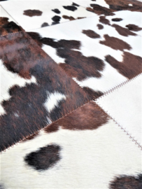 Tri-Colourred Cowhide Rug, 190 x 250 cm