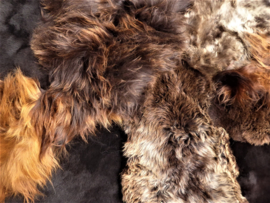 Brown Blizzard Sheepskin Rug, +/- 160 x 170 cm (6)