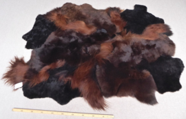 Brown Blizzard Sheepskin Rug, +/- 140 x 200 cm (51)