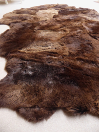Brown Sheepskin Rug, +/- 200 x 300 cm (27)