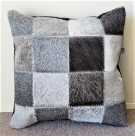 Grey Cowhide Cushion (2)