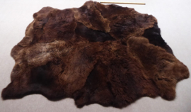 Brown Sheepskin Rug, +/- 200 x 250 cm (26)