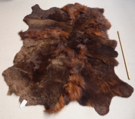 Brown Blizzard Sheepskin Rug, +/- 160 x 215 cm (32)