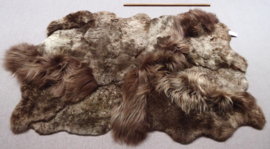 Rusty Brown Blizzard Sheepskin Rug, +/- 130 x 190 cm (126)