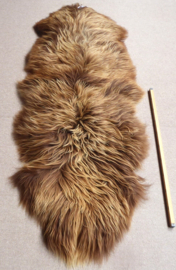 Rusty Brown Icelandic Sheepskin, Double (5)