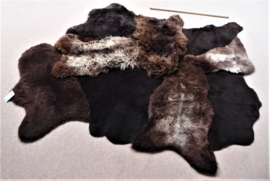 Brown Sheepskin Rug, +/- 160 x 230 cm (23)