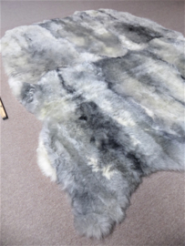 Grey Shorn Sheepskin Rug, +/- 170 x 195 cm