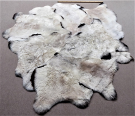 Mélange Shorn Sheepskin Rug, +/- 200 x 205 cm (87)