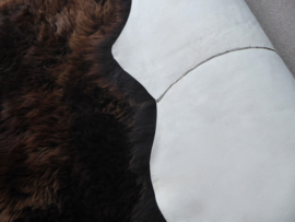 Brown Sheepskin Rug, +/- 220 x 300 cm (9)