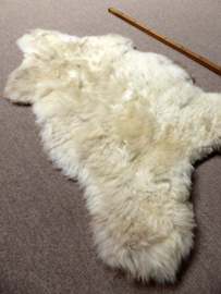 White-Beige Sheepskin M (2797)