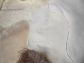 Mélange Blizzard Sheepskin Rug, +/- 170 x 225 cm (255)